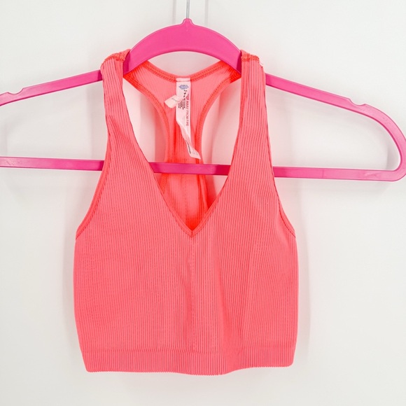 FP Movement by Free People Coral Sports Bra - Picture 1 of 4